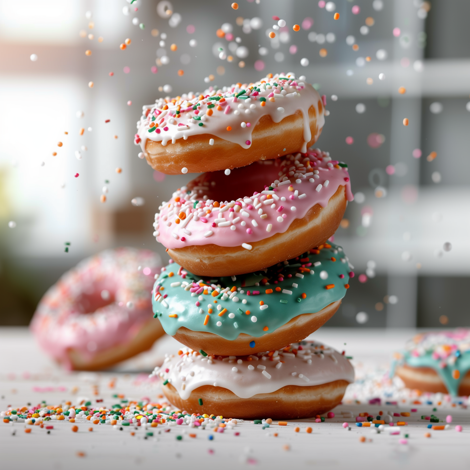 Joyful Donut Arrangement