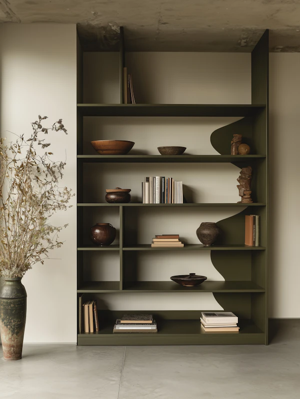 Minimalist Bookshelf Decor