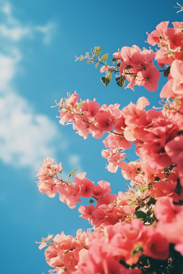 Bougainvillea in Sunlight