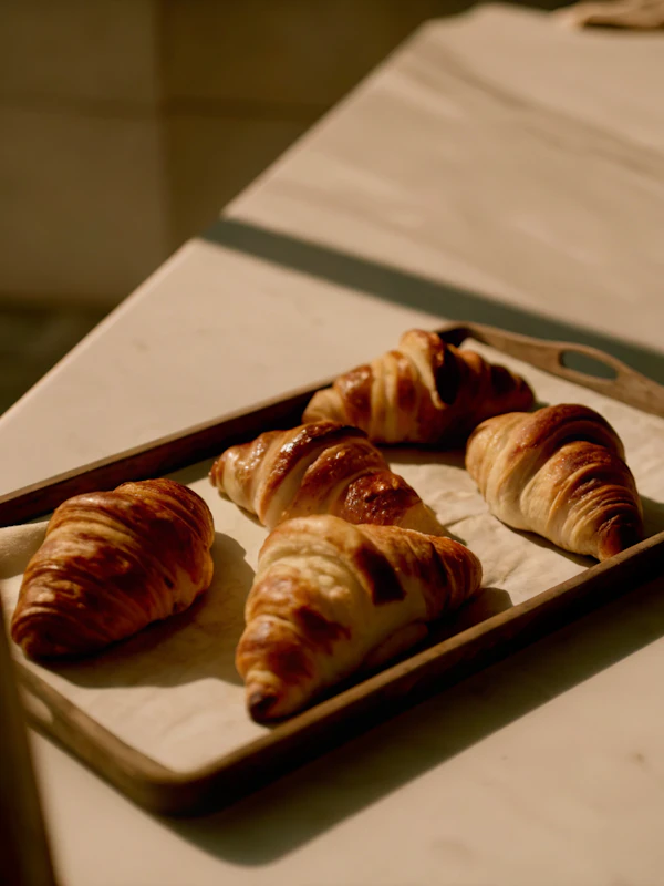 Golden Croissants