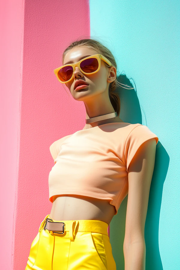 Vibrant Summer Portrait