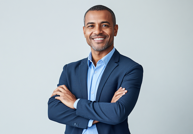 Professional Man in Suit