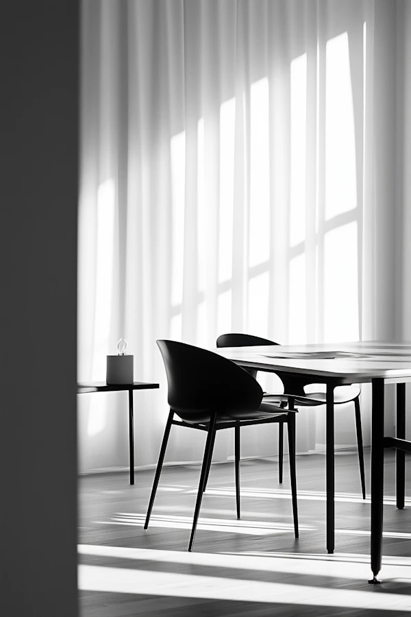 Minimalist Interior Scene