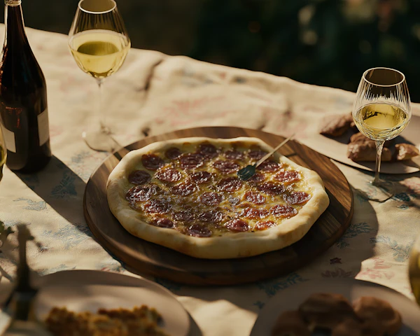 Pizza Table Setting