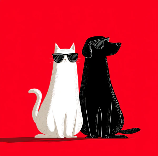 Stylish Pet Duo