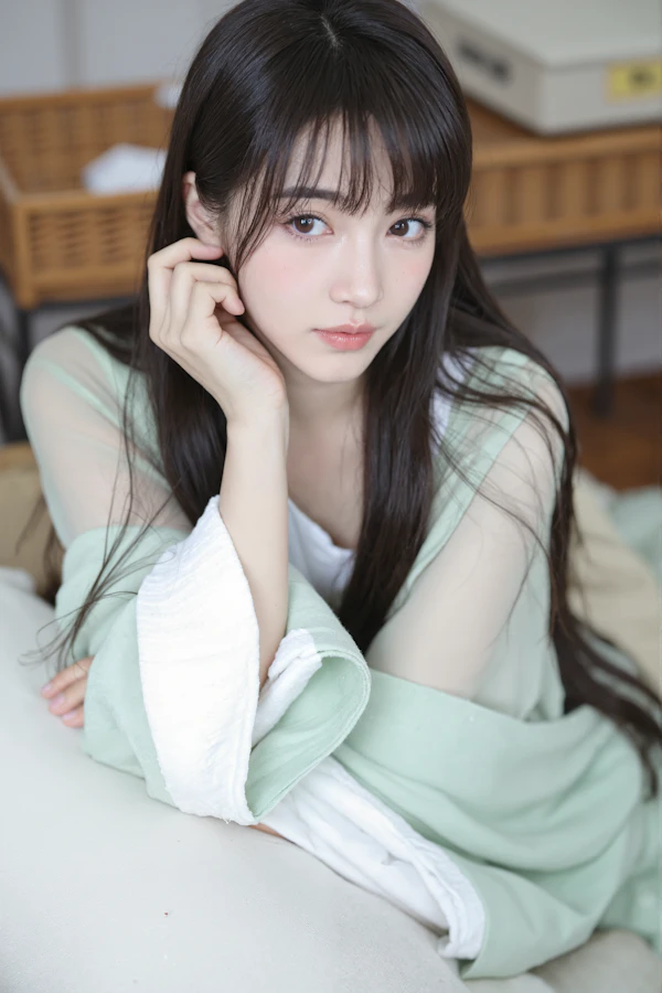 Serene Woman Portrait