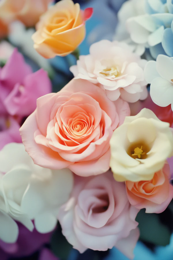 Vibrant Floral Close-up