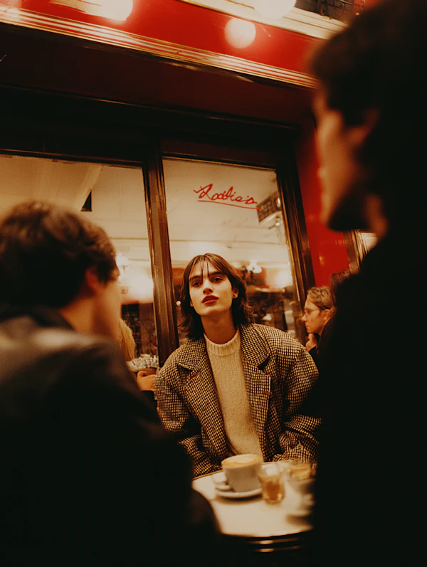 Cozy Café Gathering
