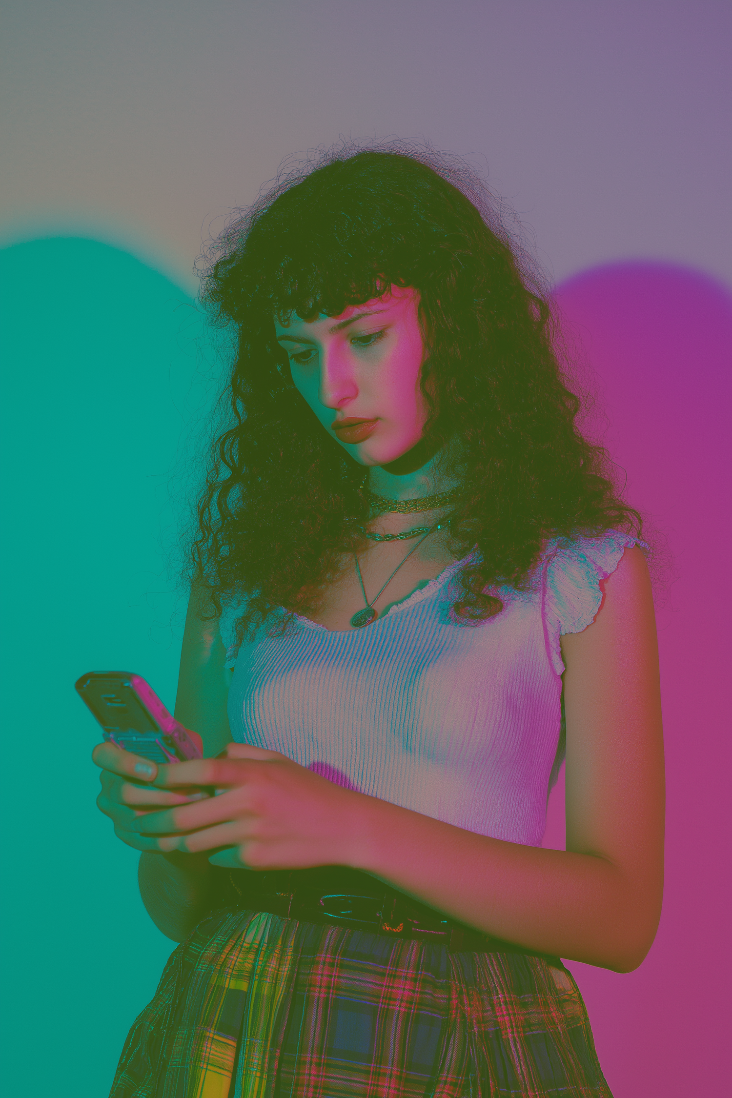 Colorful Portrait Scene