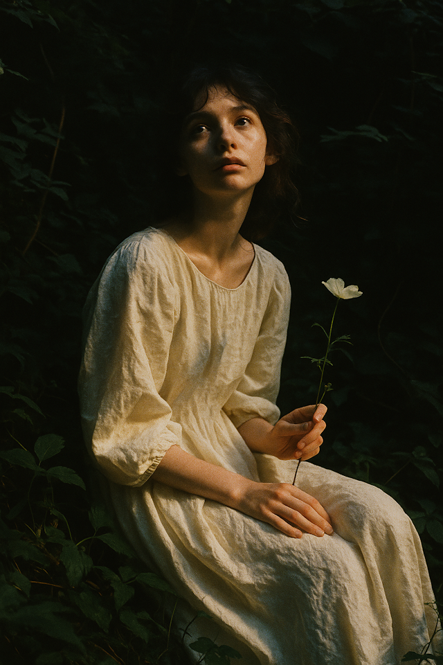 Ethereal Woman in Nature