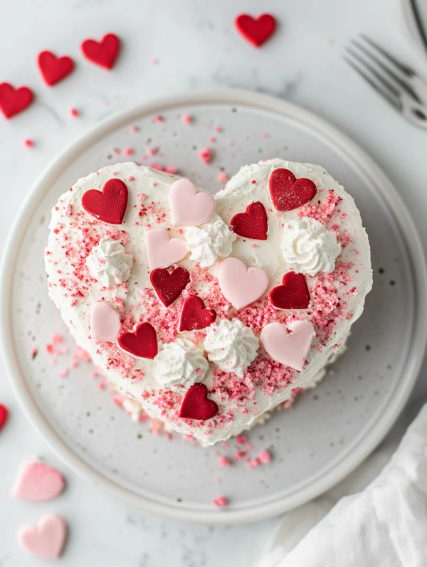 Heart-Shaped Cake
