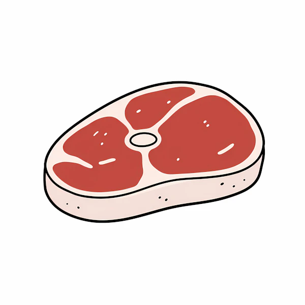 Stylized Steak Art