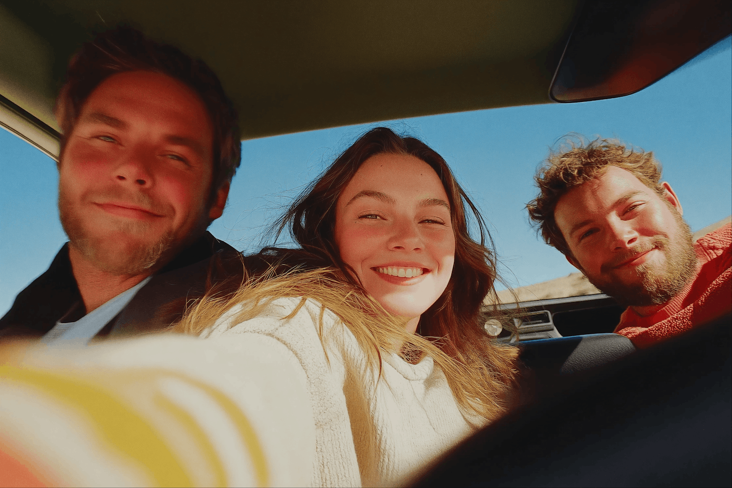 Friends in a Vehicle