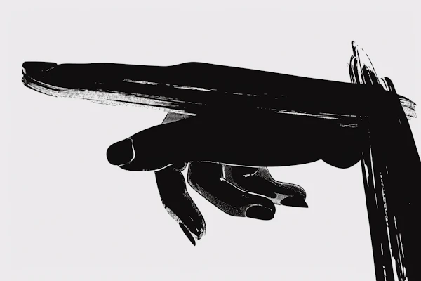 Abstract Hand Illustration