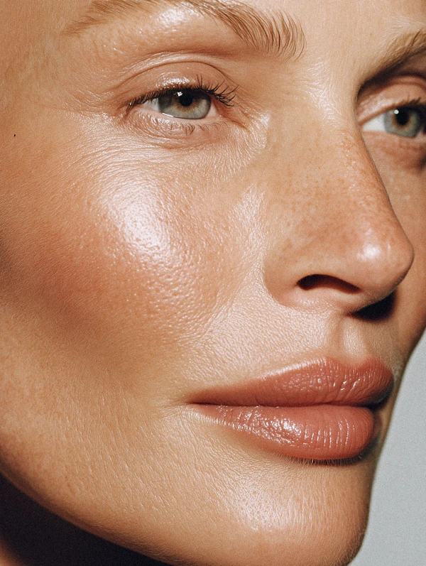 Radiant Face Close-Up