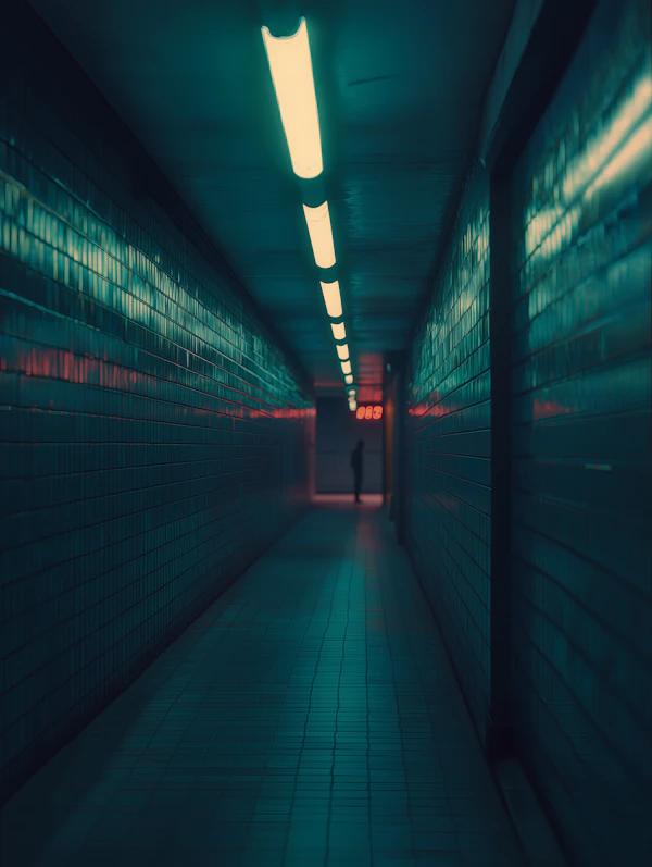 Moody Corridor Scene