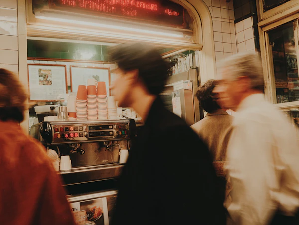 Coffee Shop Scene