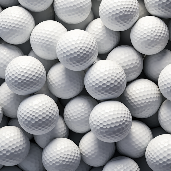 Pristine Golf Ball Array