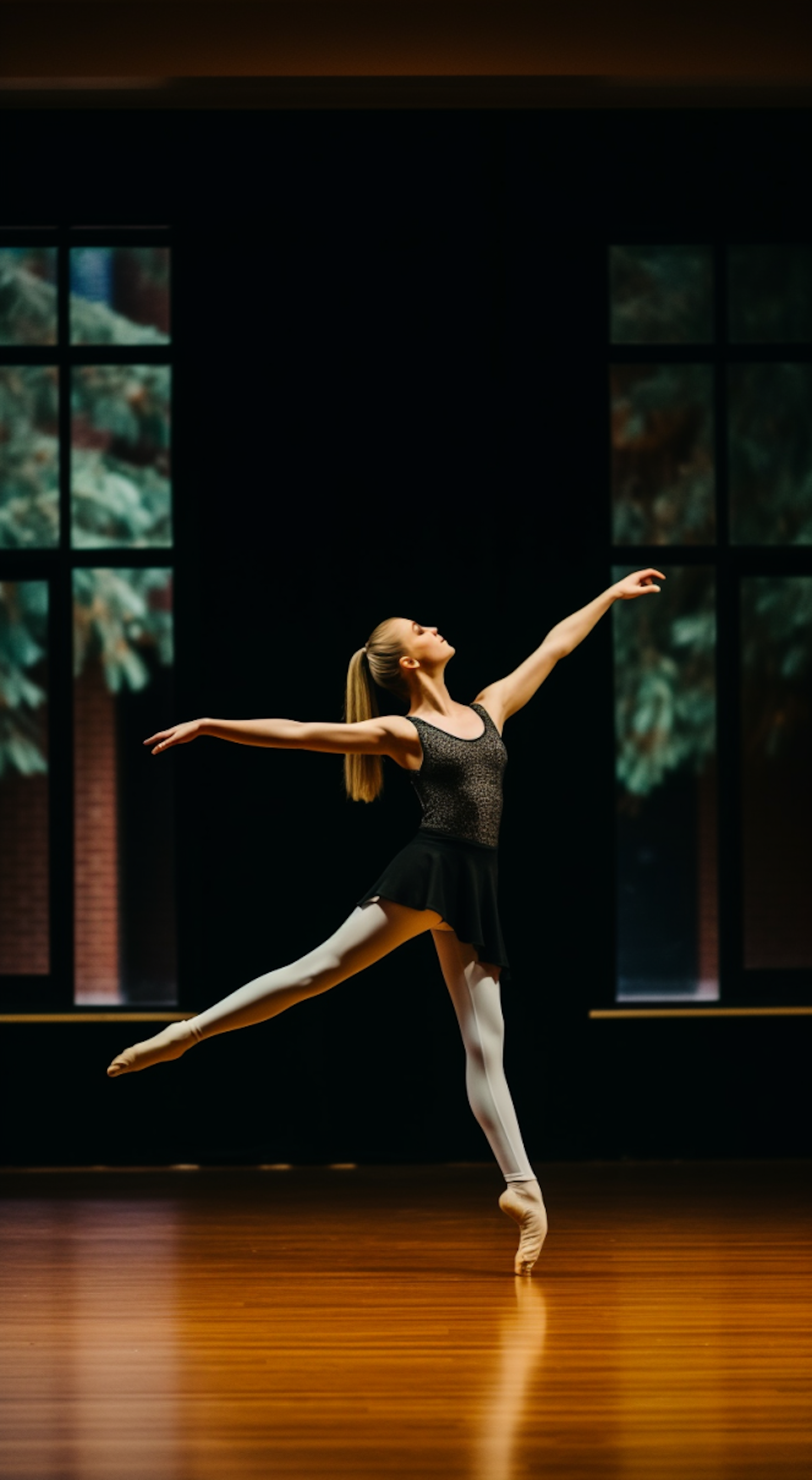 Graceful Solitude: The Ballet Dancer