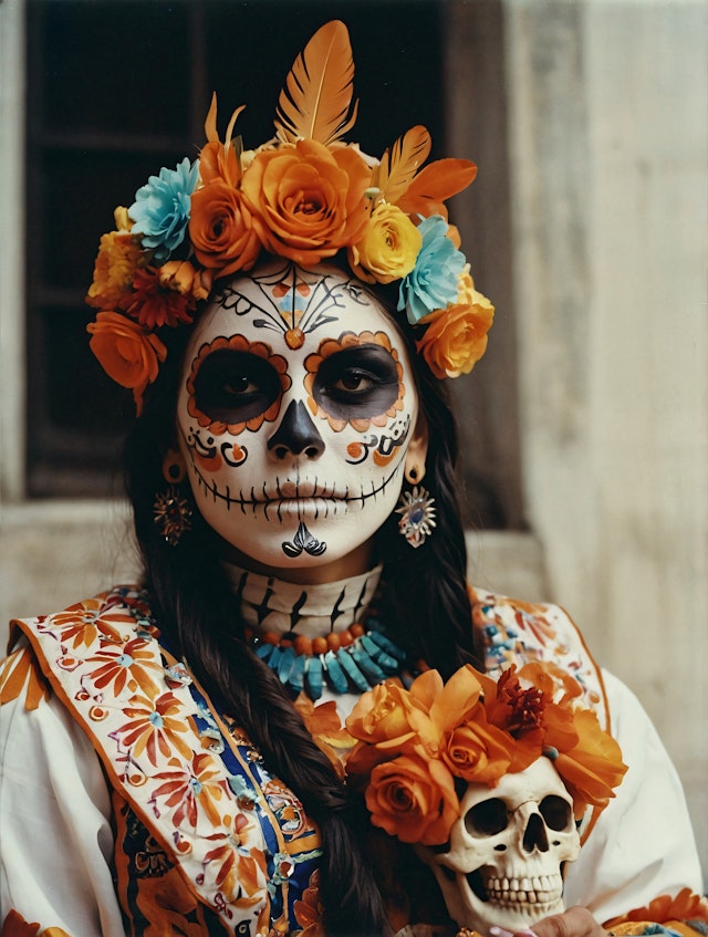 Day of the Dead Celebration Portrait