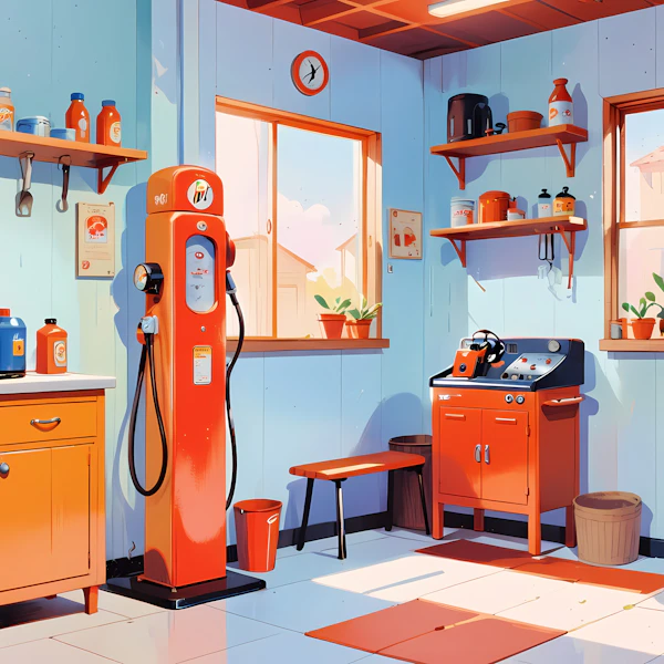 Retro Garage Workshop