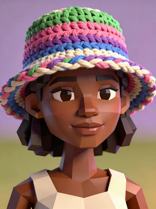 Polygonal Character Portrait