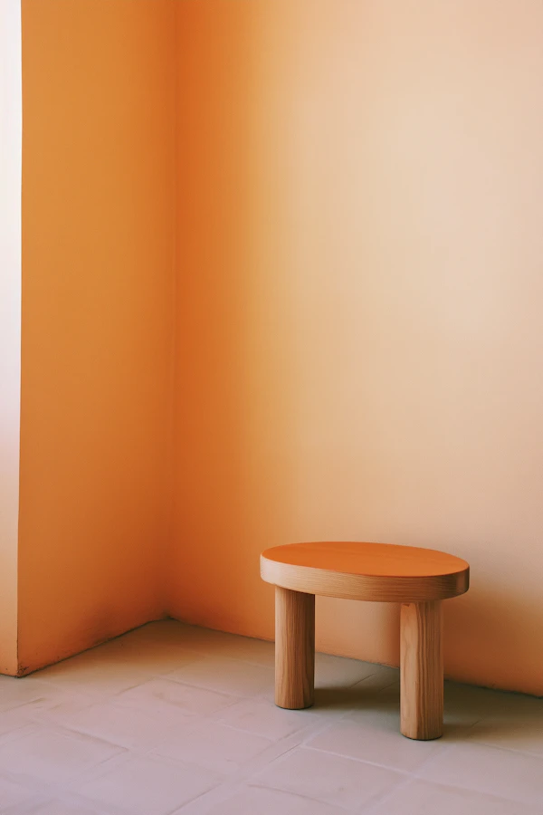 Minimalist Wooden Stool