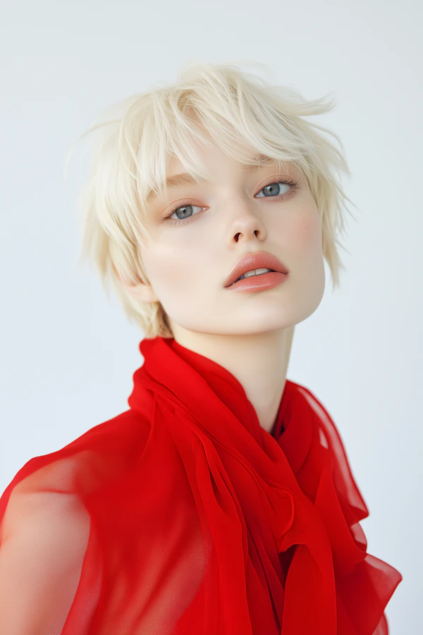 Portrait of Blonde Woman