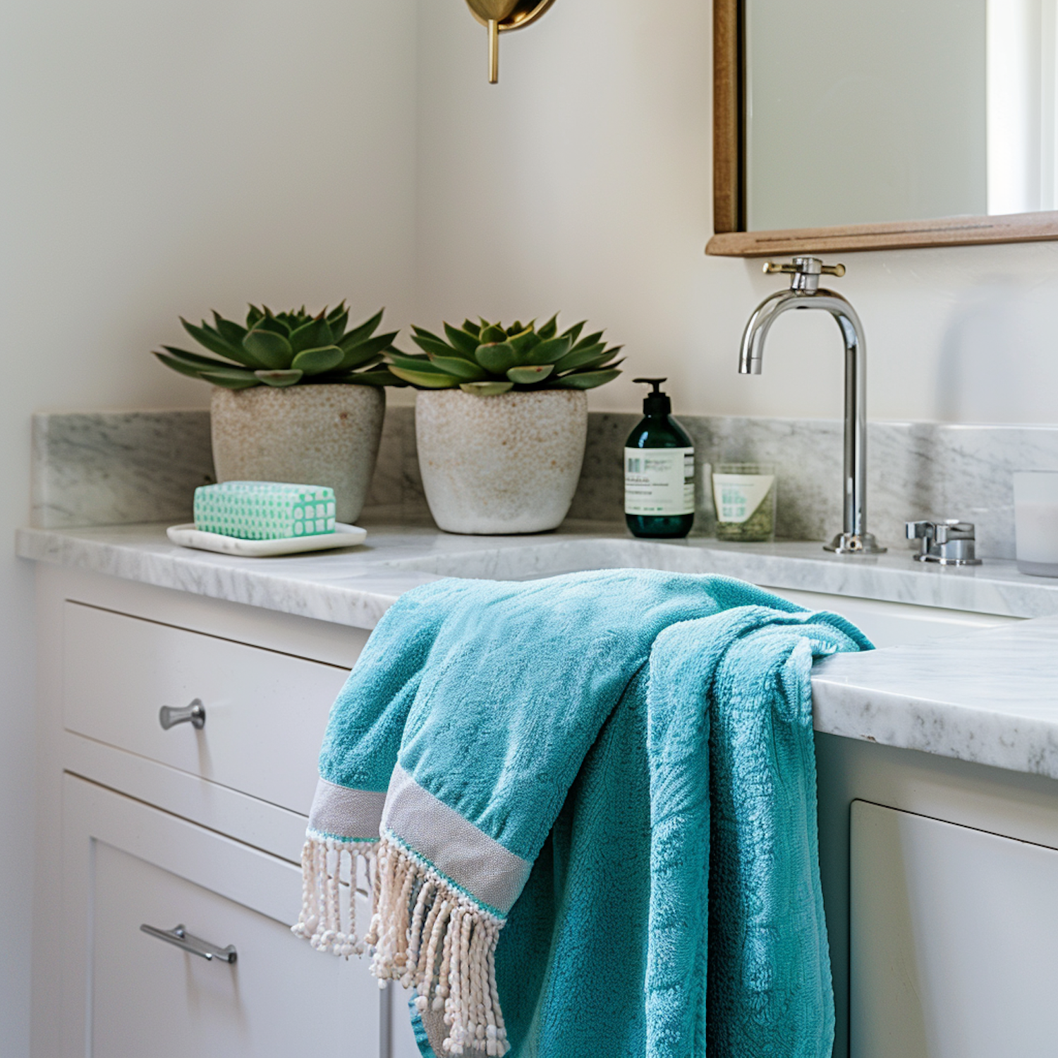 Tranquil Modern Bathroom Vanity