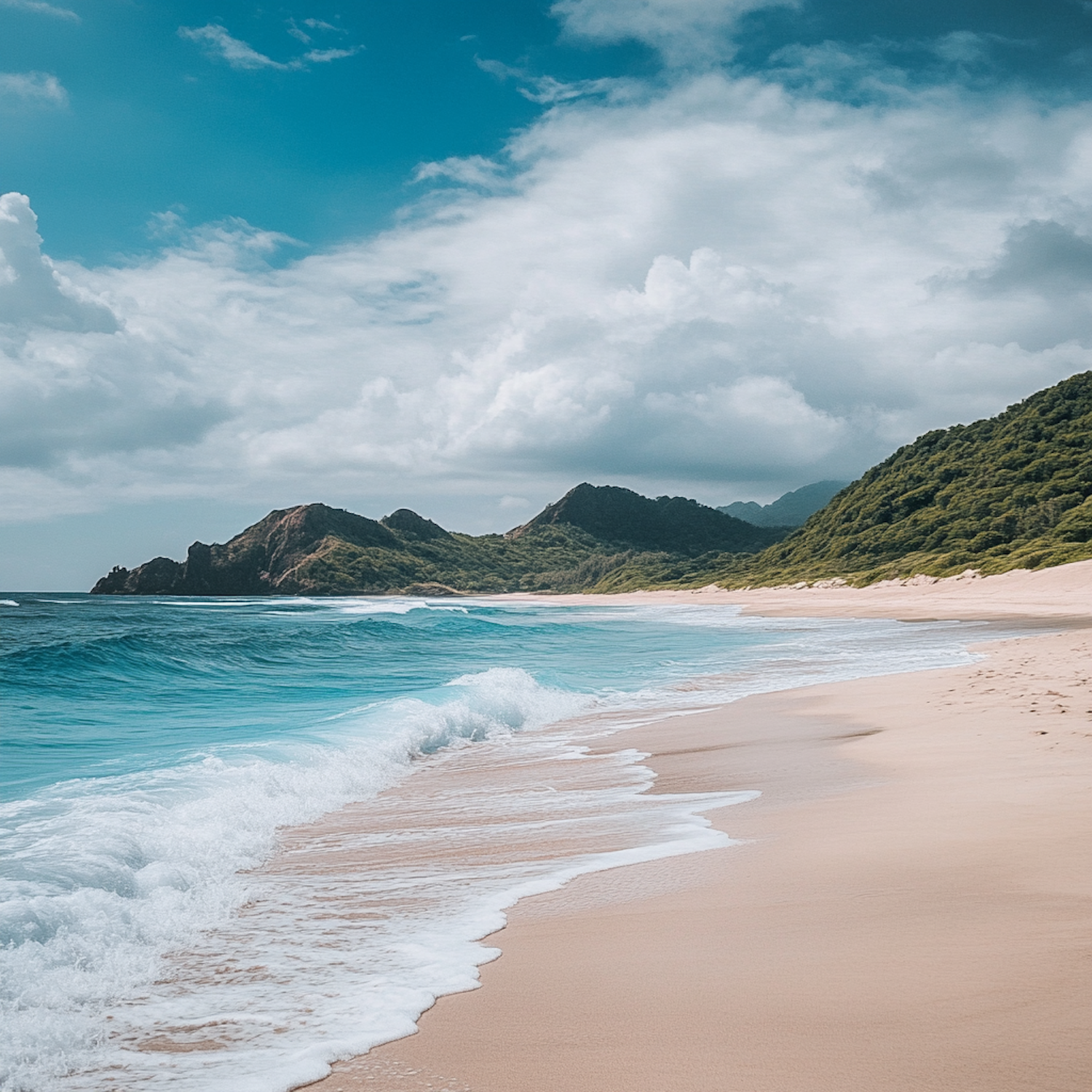 Serene Beach Scene