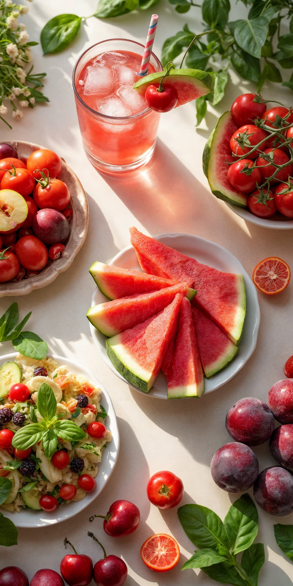 Summery Fruit Display