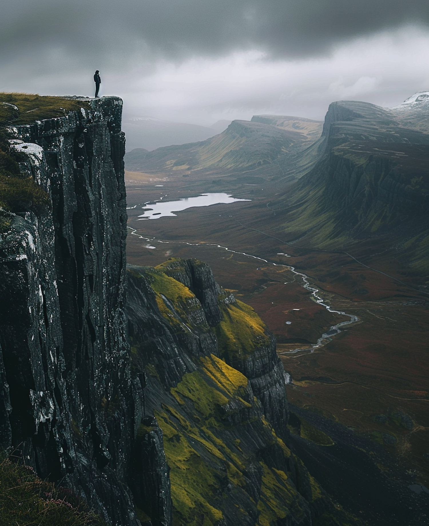 Solitude atop the Cliff