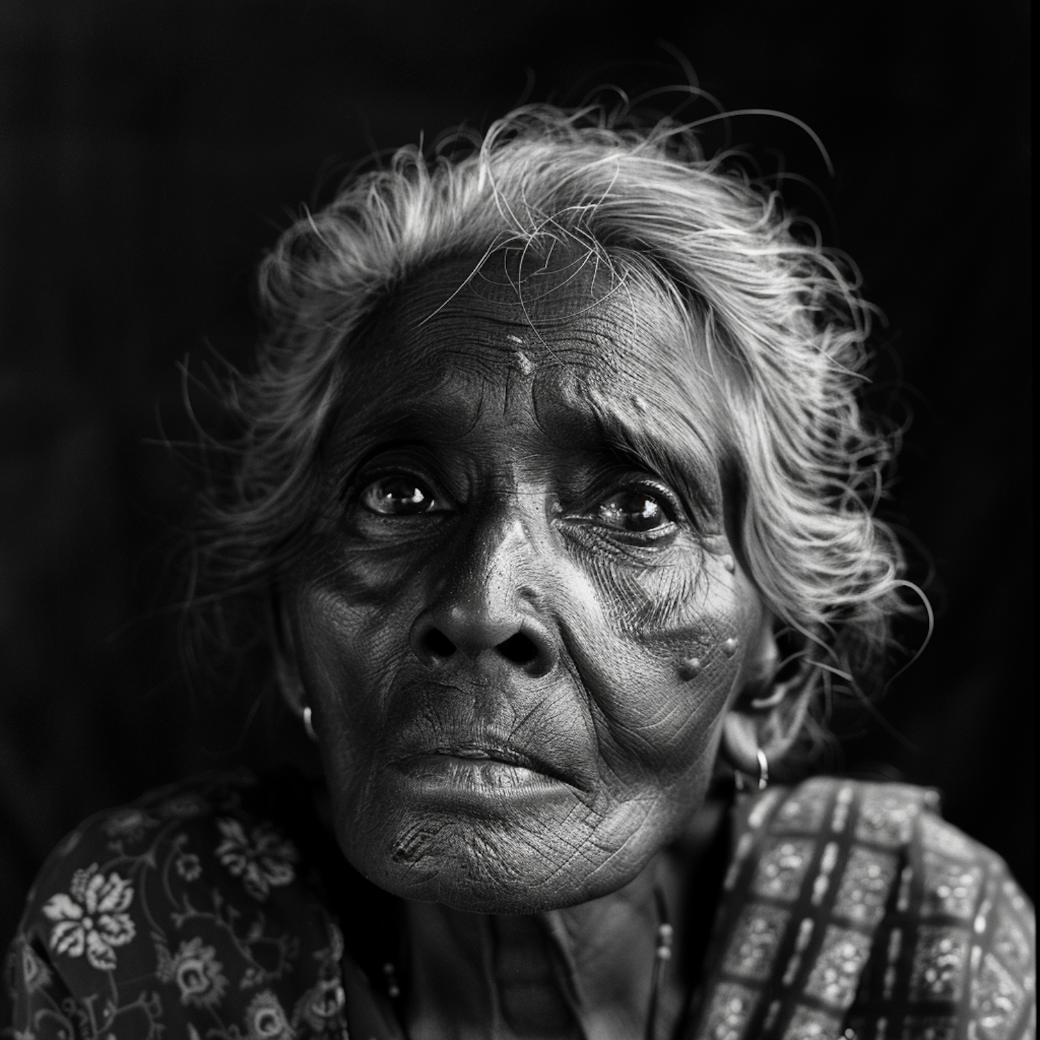 Elderly Woman Portrait