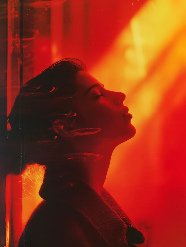 Red-Hued Portrait