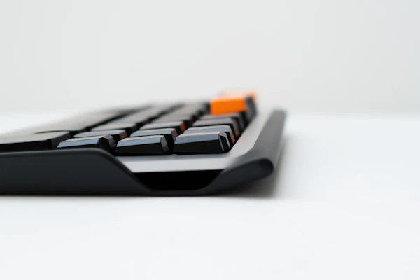 Modern Keyboard Close-Up