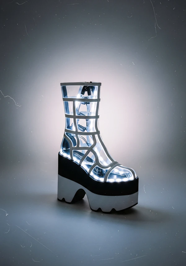 Futuristic LED Boot