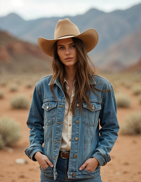 Desert Portrait Woman