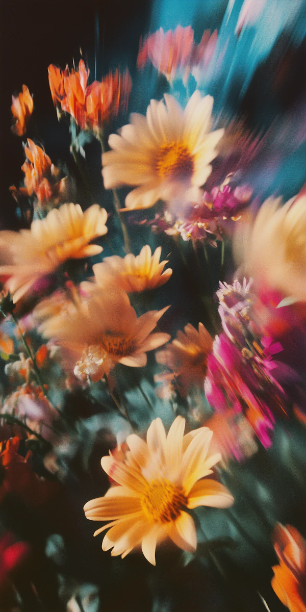 Vibrant Floral Composition