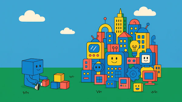 Playful Geometric Scene