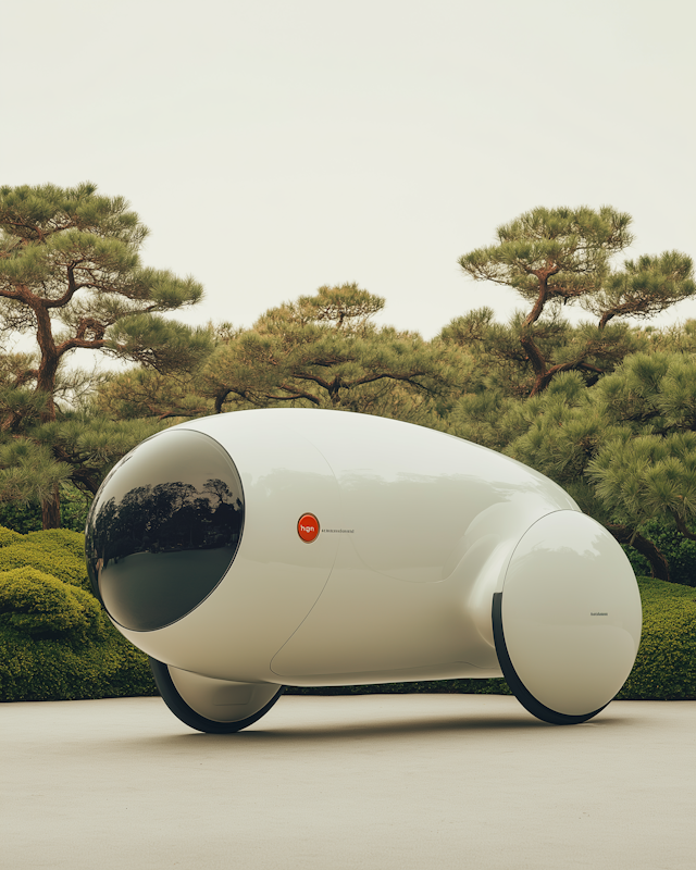 Futuristic Pod Vehicle