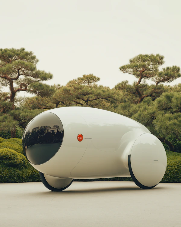 Futuristic Pod Vehicle