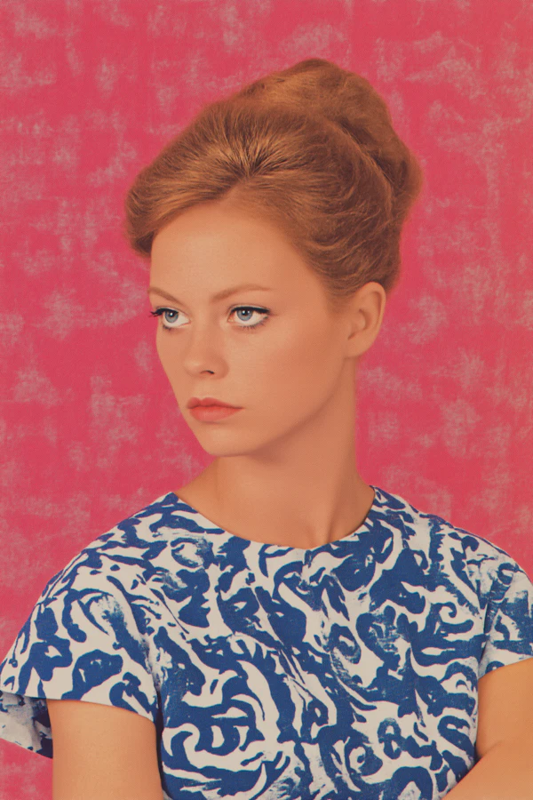 Retro Elegance Portrait