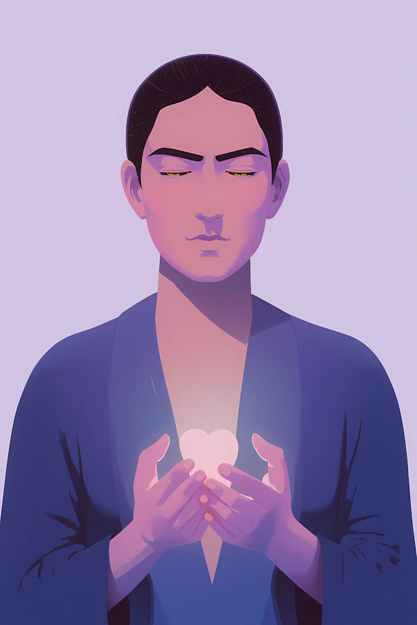 Glowing Heart Serenity