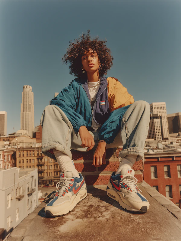 Urban Rooftop Portrait