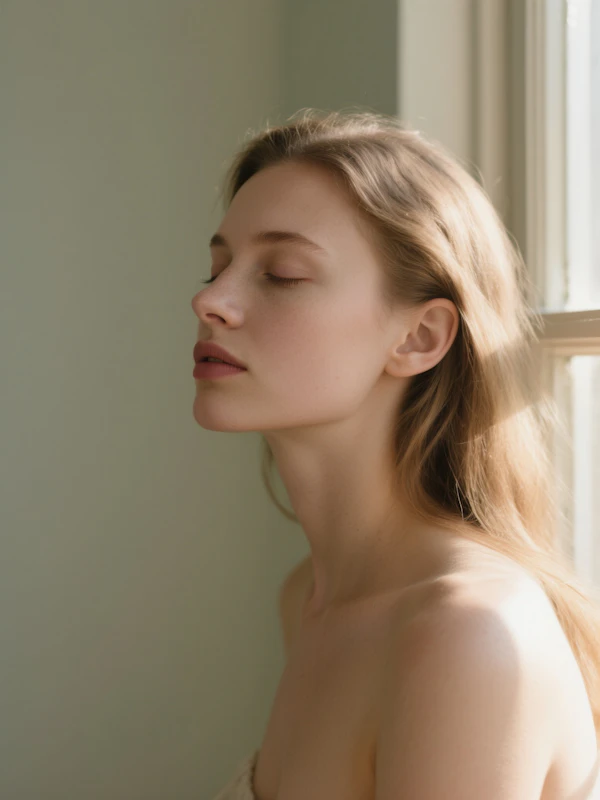 Serene Woman Portrait