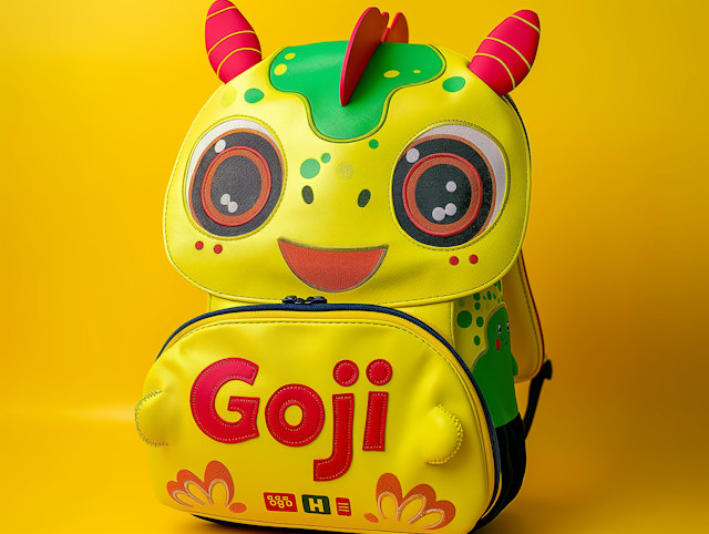 Frog-Styled Child's Backpack