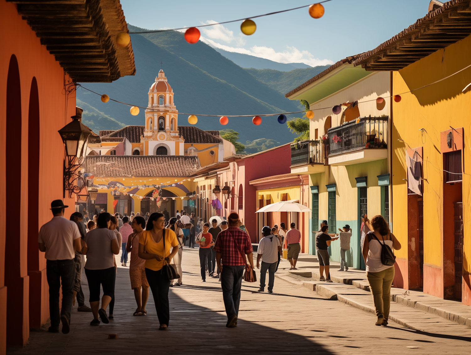 Golden Hour at the Cultural Heritage Town