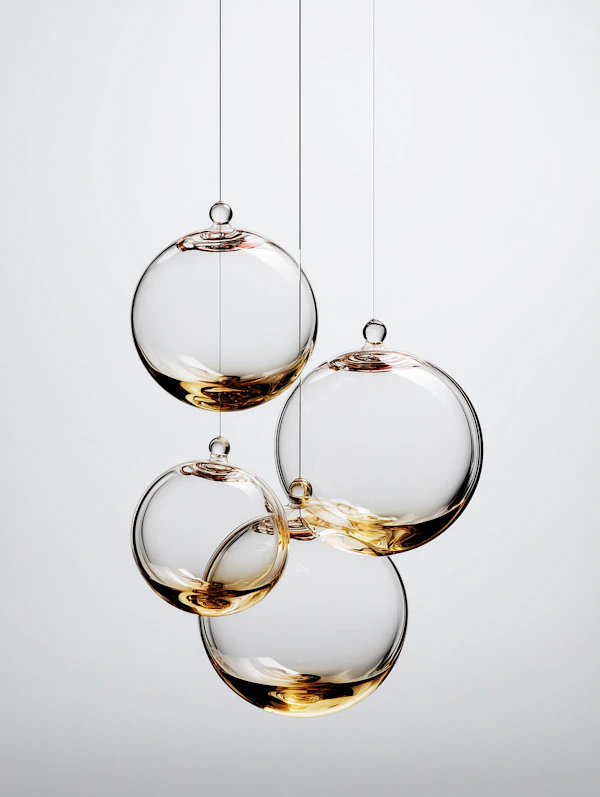 Elegant Glass Spheres