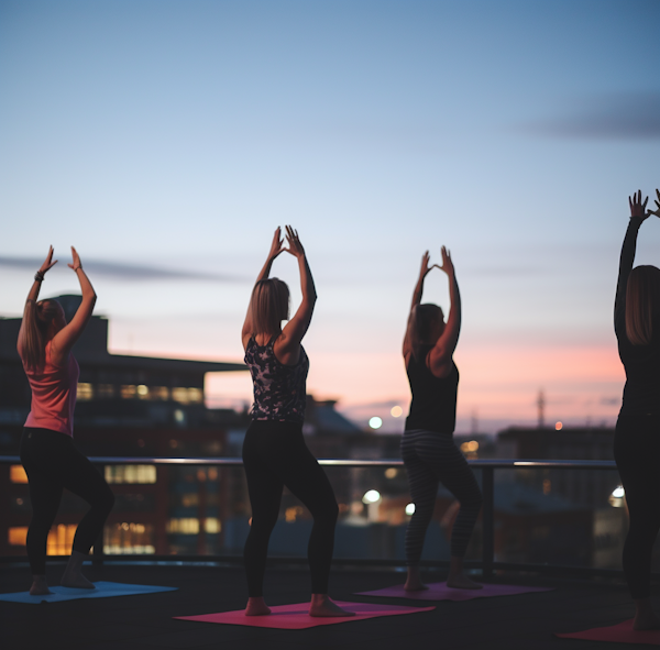 Twilight Urban Yoga Harmony