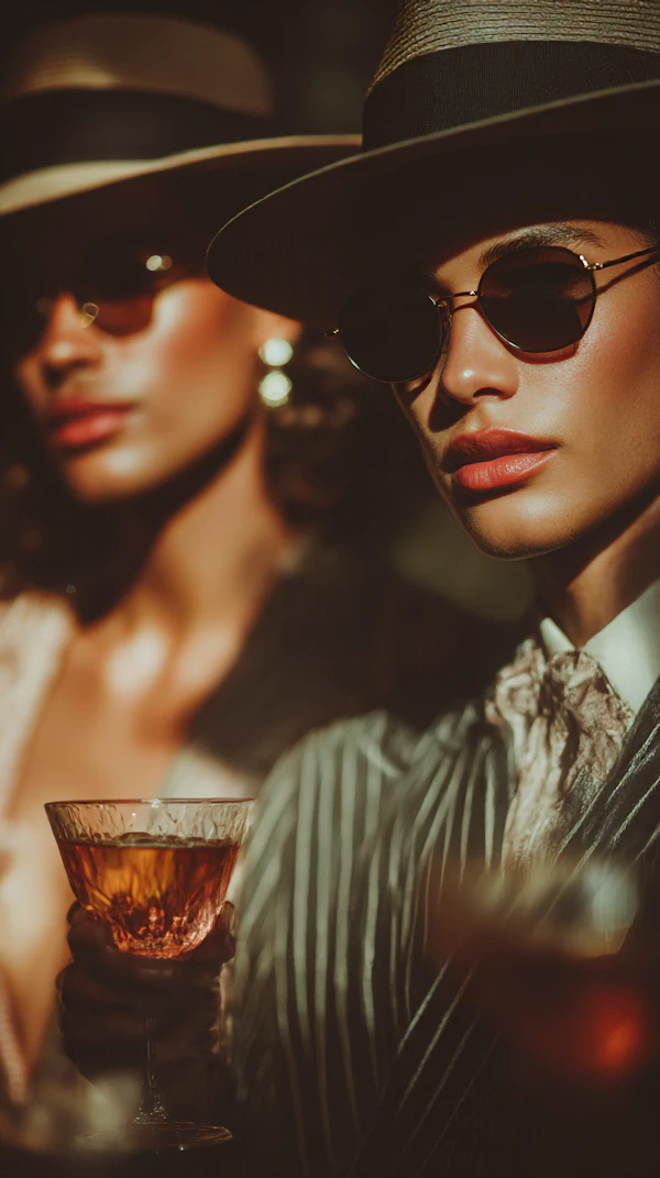 Vintage Elegance Scene